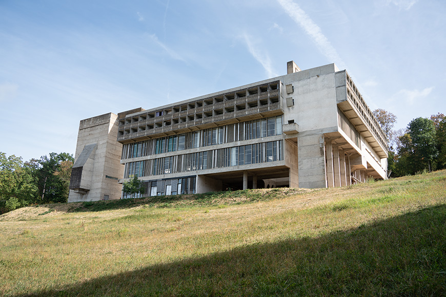 Sainte Marie de La Tourette Convent by Le Corbusier, Bianchini, exterior 05