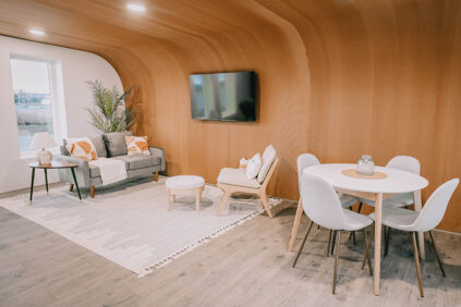 BioHome3D bio-based 3D-printed house UMaine 1